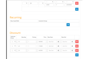 One Page Product Edit