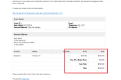 Product Fee