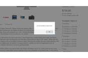 Product Options Limiter