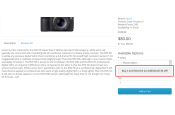 Product Page Message