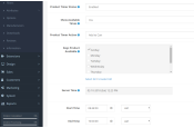 Product Timer Select Days