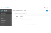 Replace Add to Cart